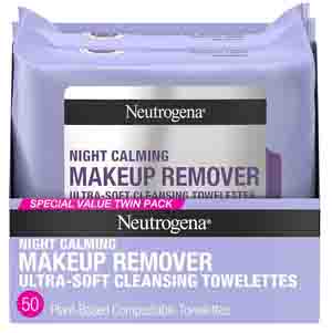 Neutrogena Makeup Remover Night Calming Cleansing Towelettes