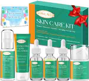 Unique Gifts for Women-Hydrating Resurfacing Anti-Aging Skin Care Set